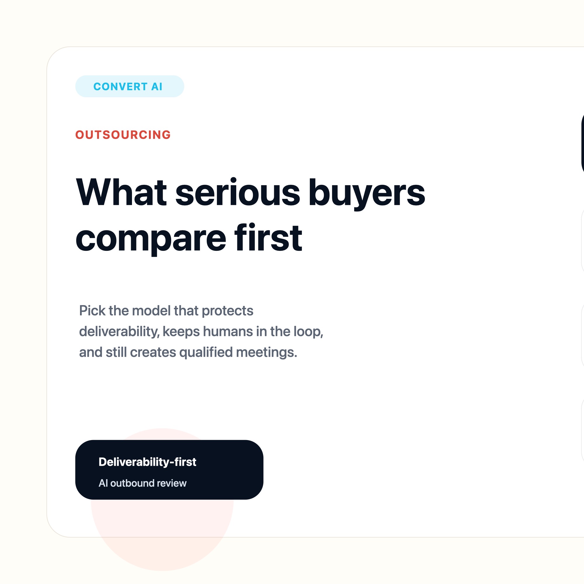 How to Build Outbound Agents Without Hurting Deliverability opening visual